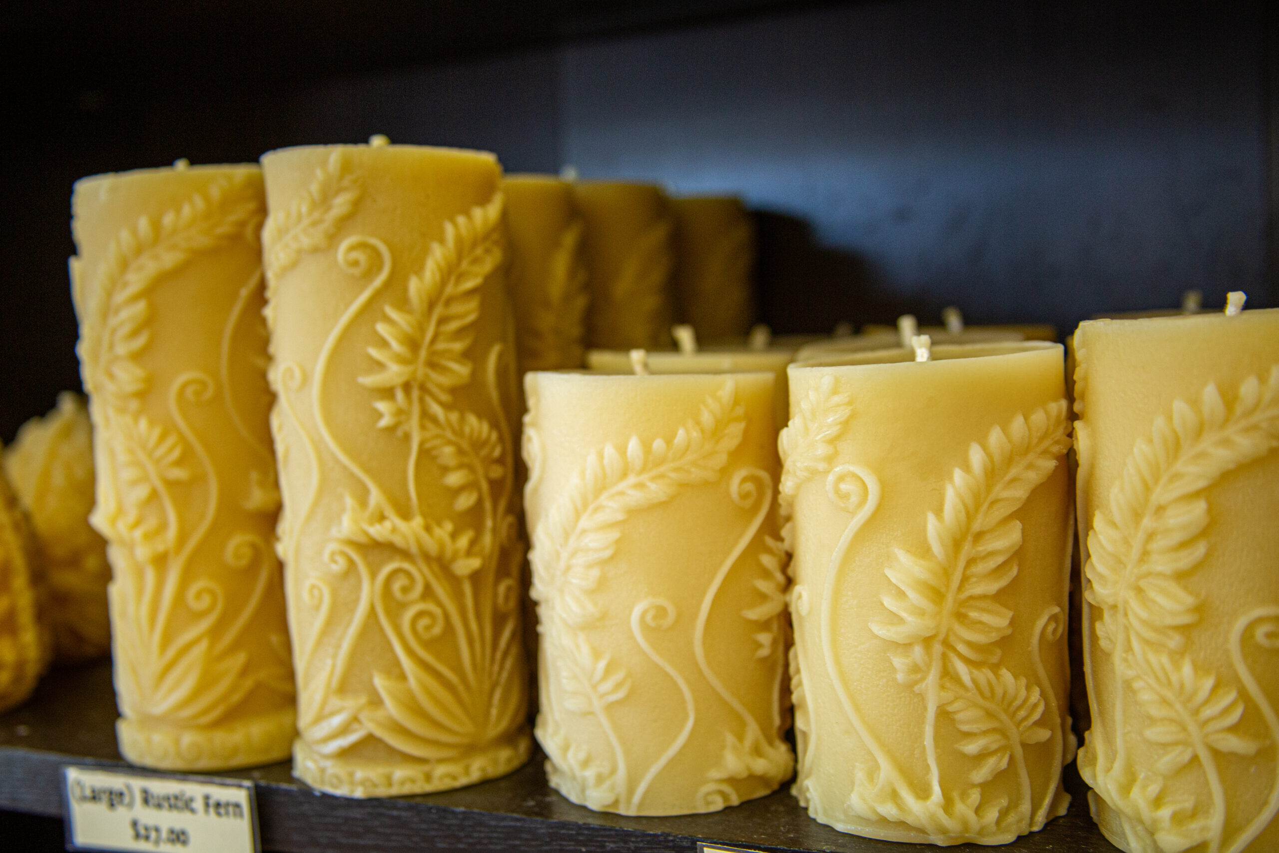 beekind beeswax candles handpoured sebastopol ca honey, tea, candles