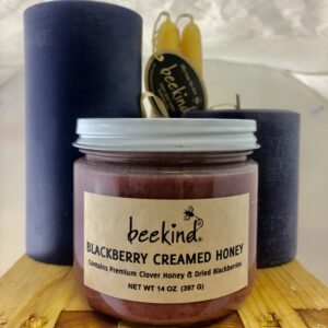 Blackberry Creamed Honey