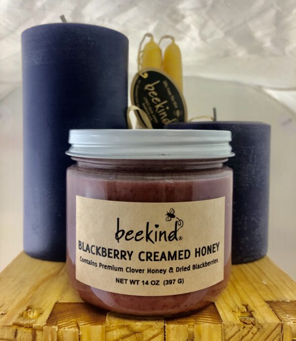 Blackberry Creamed Honey