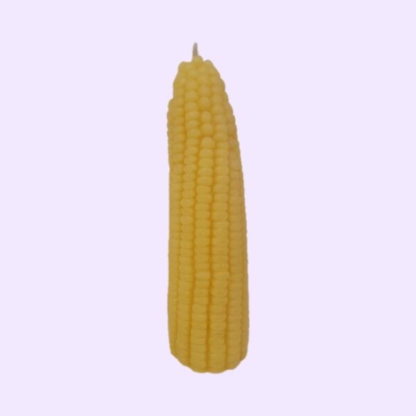 Corn Cob Beeswax Candle