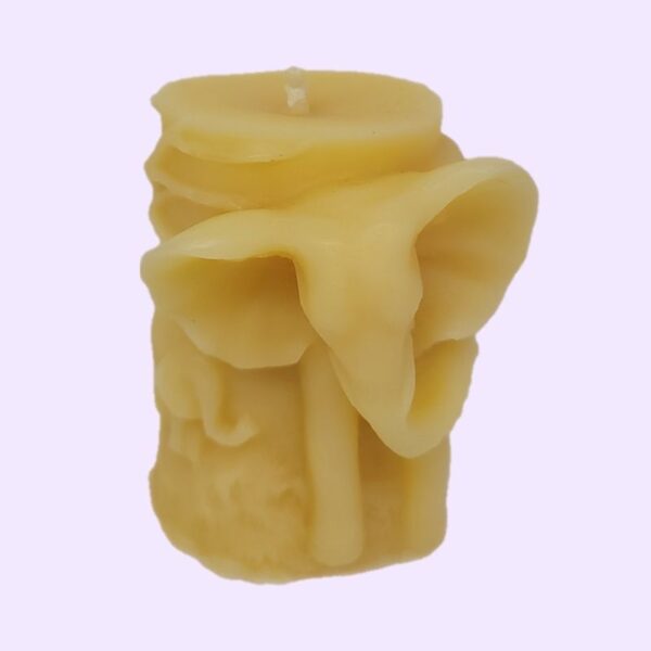 Elephant Beeswax Candle