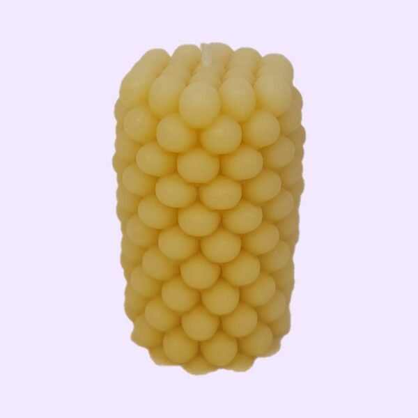 Small String O Pearls Candle