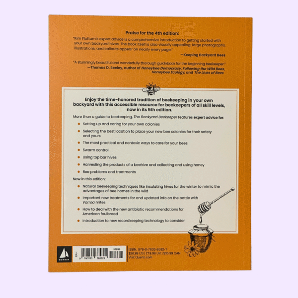 The Backyard Beekeeper Back Cover