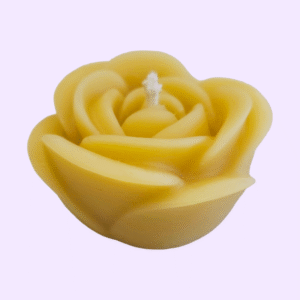 Small Rose Candle